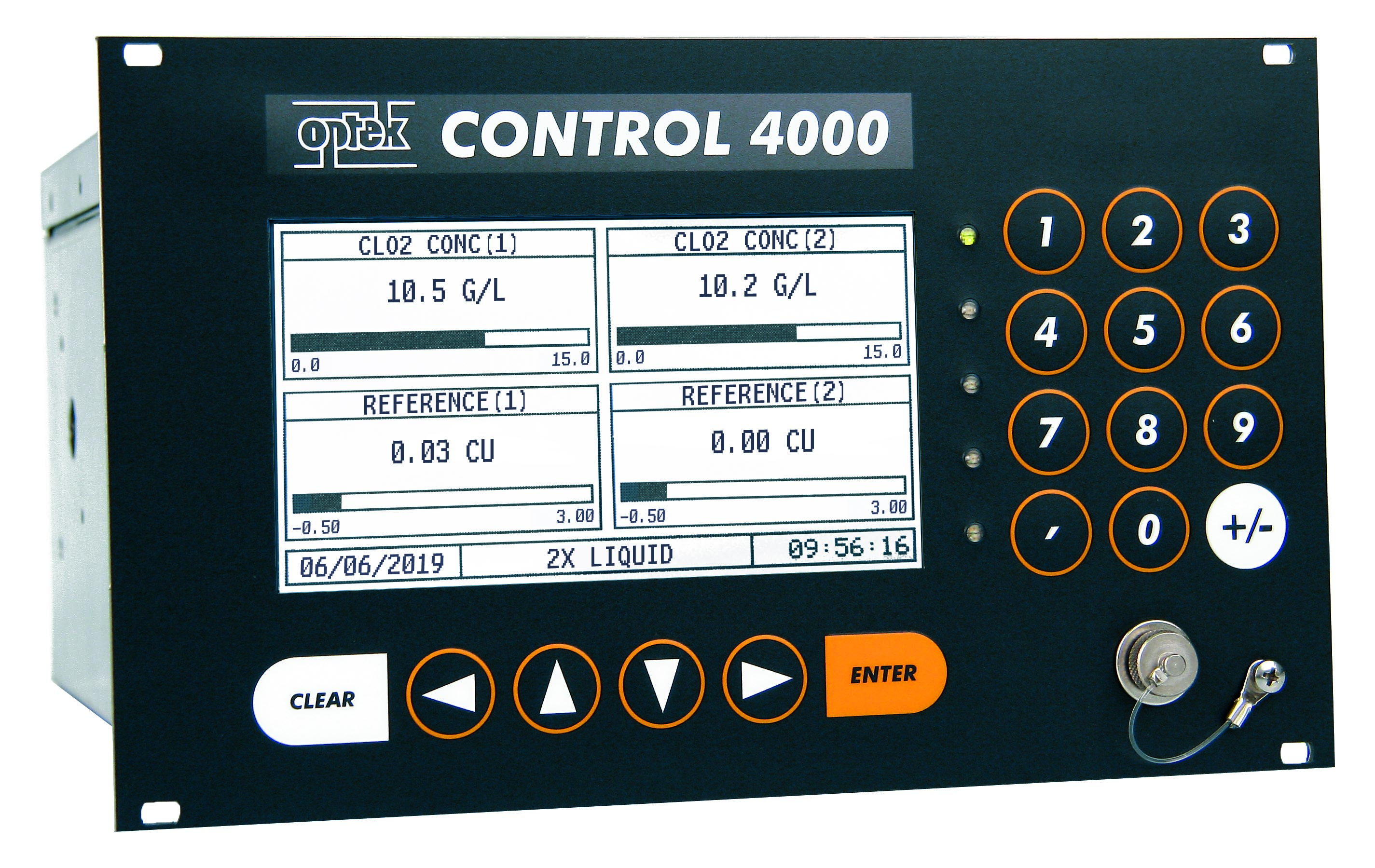 analyseur de dioxyde de chlore optek